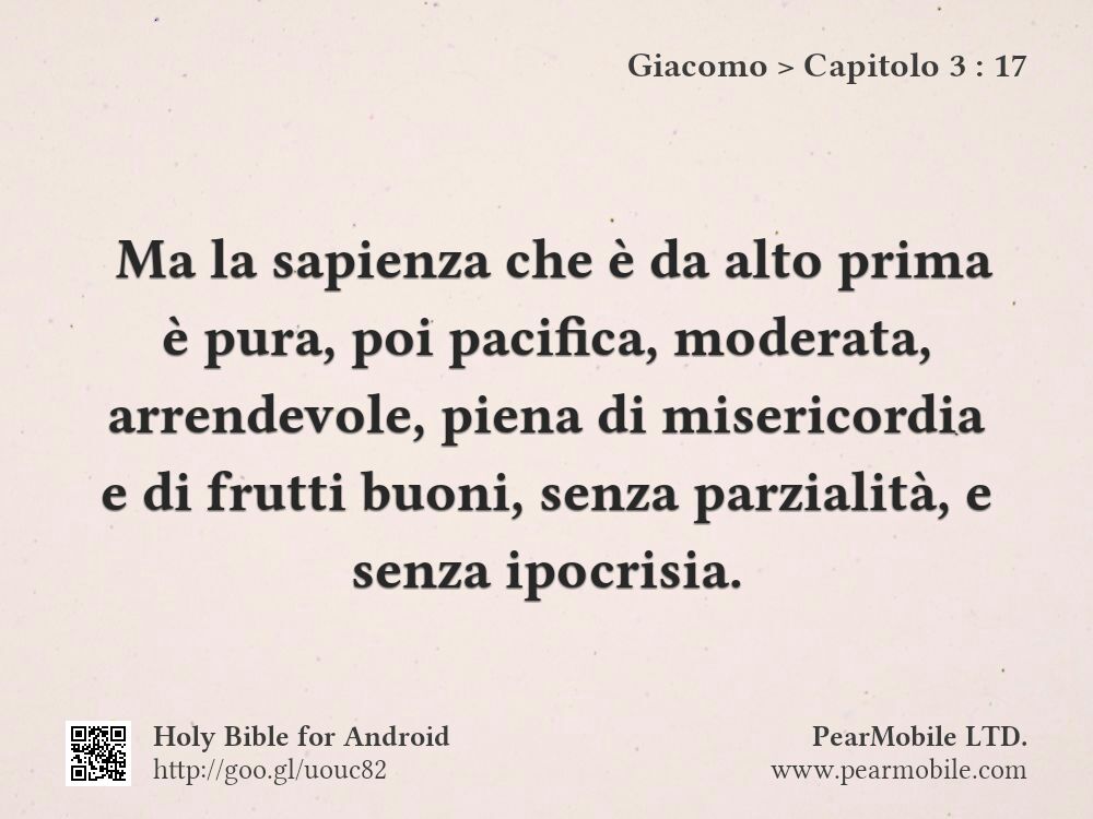 Giacomo, Capitolo 3:17